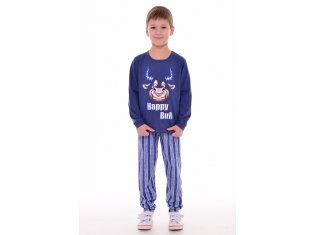 Пижама детская 7-273 (синий) Бык от компании Новое Кимоно, г. Иваново