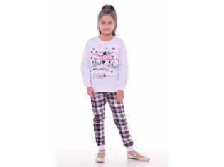 Пижама детская 7-277а (белый) от компании Новое Кимоно, г. Иваново