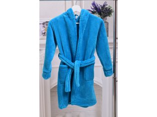 Халат детский 7-304 (бирюза) от компании Новое Кимоно, г. Иваново