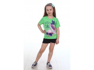 Костюм детский 7-36в (салатовый) от компании Новое Кимоно, г. Иваново