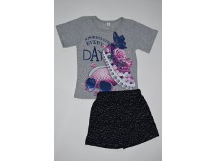 Костюм детский 7-39 (серый меланж) от компании Новое Кимоно, г. Иваново