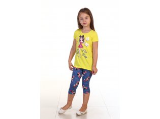 Костюм детский 7-43а (лимон+малина) от компании Новое Кимоно, г. Иваново