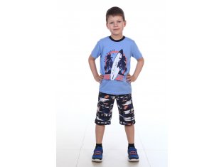 Костюм детский 7-49 (индиго) от компании Новое Кимоно, г. Иваново