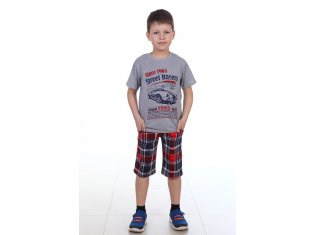 Пижама детская 7-50а (серый меланж), от компании Новое Кимоно, г. Иваново