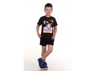 Футболка детская 7-52б (шоколад) от компании Новое Кимоно, г. Иваново