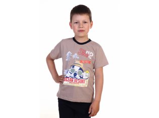Футболка детская 7-52ж (бежевый) от компании Новое Кимоно, г. Иваново
