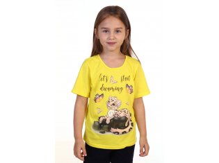 Футболка детская 7-57б (лимон) от компании Новое Кимоно, г. Иваново