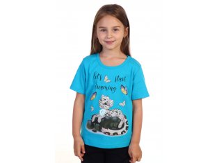 Футболка детская 7-57г (бирюза) от компании Новое Кимоно, г. Иваново