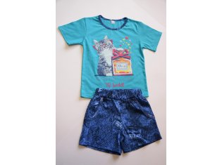 Костюм детский 7-60б (бирюза) от компании Новое Кимоно, г. Иваново