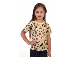 Футболка детская 7-69д (желтый) от компании Новое Кимоно, г. Иваново