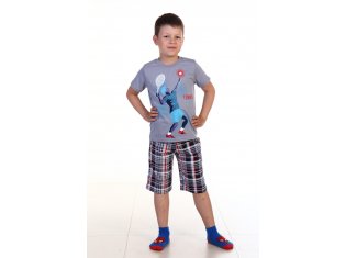 Костюм детский 7-72а (серый) от компании Новое Кимоно, г. Иваново