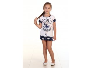 Туника детская 7-82а (синий) от компании Новое Кимоно, г. Иваново