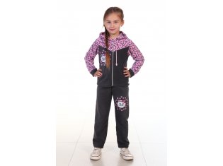 Костюм детский 7-91а (розовый) Котик от компании Новое Кимоно, г. Иваново