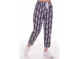 Брюки женские 8-031р (черный ананас) от компании Новое Кимоно, г. Иваново