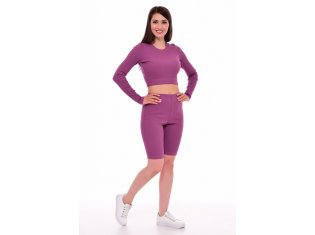 Бриджи женские 8-036б (сирень) от компании Новое Кимоно, г. Иваново