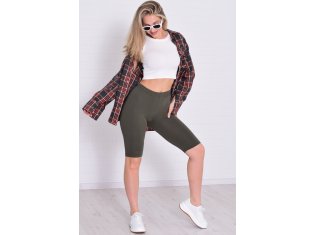 Велосипедки женские 8-057ж (хаки) от компании Новое Кимоно, г. Иваново