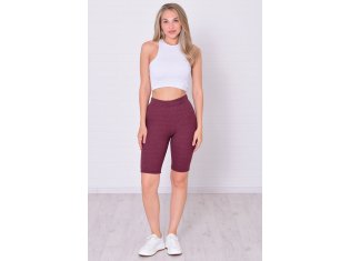 Велосипедки женские 8-063п (бордо) от компании Новое Кимоно, г. Иваново