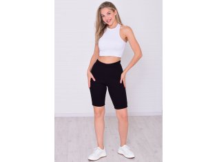 Велосипедки женские 8-063в (черный) от компании Новое Кимоно, г. Иваново