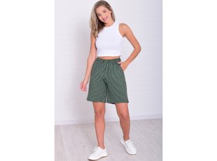 Шорты женские 8-067л (хаки) от компании Новое Кимоно, г. Иваново
