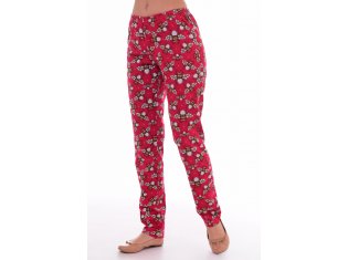 Брюки женские 8-17м (красный+жуки) от компании Новое Кимоно, г. Иваново