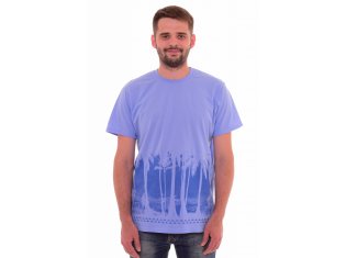 Футболка мужская 9-100 (индиго) от компании Новое Кимоно, г. Иваново