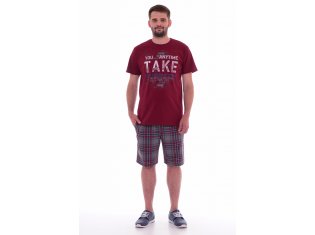 Пижама мужская 9-103а (бордо), TAKE от компании Новое Кимоно, г. Иваново