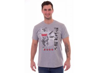 Футболка мужская 9-130в (серый-меланж) от компании Новое Кимоно, г. Иваново