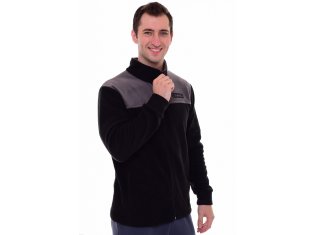 Толстовка мужская 9-141г (черный) от компании Новое Кимоно, г. Иваново