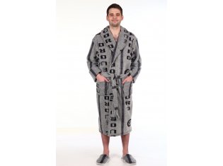 Халат мужской 9-16л (серый евро) от компании Новое Кимоно, г. Иваново
