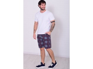 Шорты мужские 9-173б (серый+бордо) от компании Новое Кимоно, г. Иваново