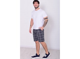 Шорты мужские 9-173г (черный+зеленый) от компании Новое Кимоно, г. Иваново