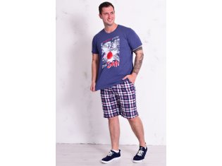 Пижама мужская 9-209 (синий) от компании Новое Кимоно, г. Иваново