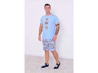 Пижама мужская 9-210а (индиго) от компании Новое Кимоно, г. Иваново