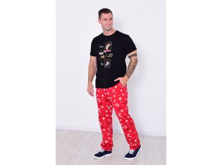 Пижама мужская 9-214 (черный) от компании Новое Кимоно, г. Иваново