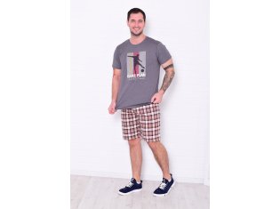 Пижама мужская 9-222 (графит) от компании Новое Кимоно, г. Иваново
