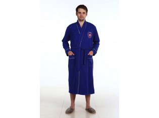 Халат мужской 9-26а Мажор (василёк) от компании Новое Кимоно, г. Иваново