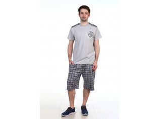 Костюм мужской 9-41б (серый+серый меланж.) от компании Новое Кимоно, г. Иваново