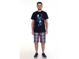 Костюм мужской 9-46 (синий) от компании Новое Кимоно, г. Иваново