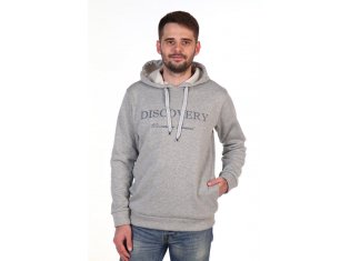 Толстовка мужская 9-48 (серый-меланж) от компании Новое Кимоно, г. Иваново