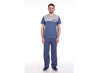 Костюм мужской 9-64 (индиго) от компании Новое Кимоно, г. Иваново