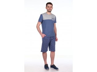 Костюм мужской 9-65 (индиго) от компании Новое Кимоно, г. Иваново