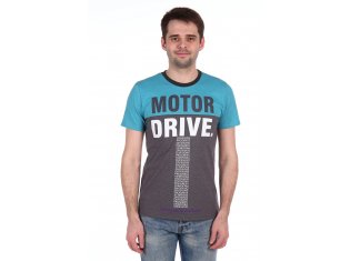 Футболка мужская 9-67б (бирюза) от компании Новое Кимоно, г. Иваново