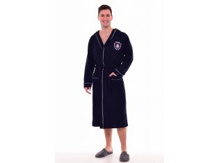 Халат мужской 9-70 (темно-синий) от компании Новое Кимоно, г. Иваново