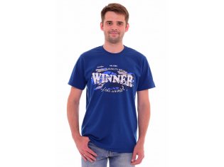 Футболка мужская 9-82 (синий) от компании Новое Кимоно, г. Иваново