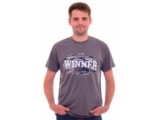 Футболка мужская 9-82г (антрацит-меланж) от компании Новое Кимоно, г. Иваново