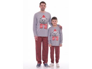 Костюм мужской 9-87в (серый-меланж) от компании Новое Кимоно, г. Иваново