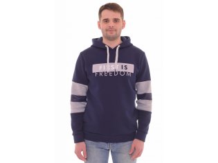 Толстовка мужская 9-93б (тёмно-синий) от компании Новое Кимоно, г. Иваново