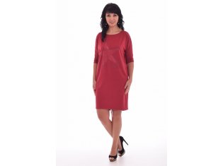 *Платье женское Ф-1-01г Стелла (красный) от компании Новое Кимоно, г. Иваново