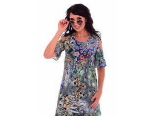 *Платье женское Ф-1-03е Жизель (зелёный) от компании Новое Кимоно, г. Иваново