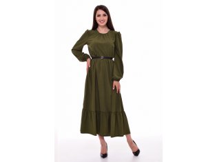 *Платье женское Ф-1-069г (хаки) от компании Фореска 37, г. Иваново